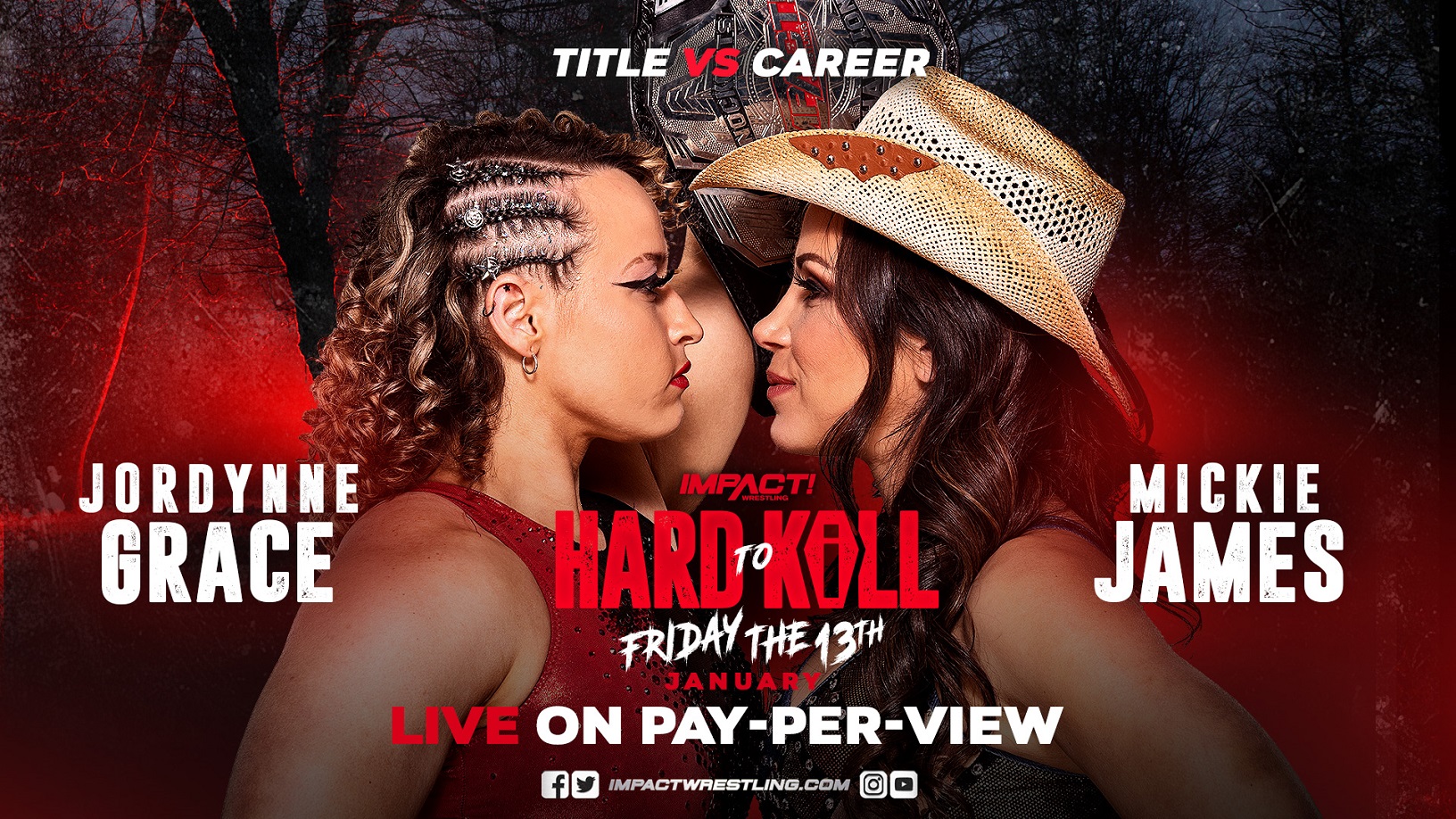Impact Hard to Kill live results: Jordynne Grace vs. Mickie James title vs. career