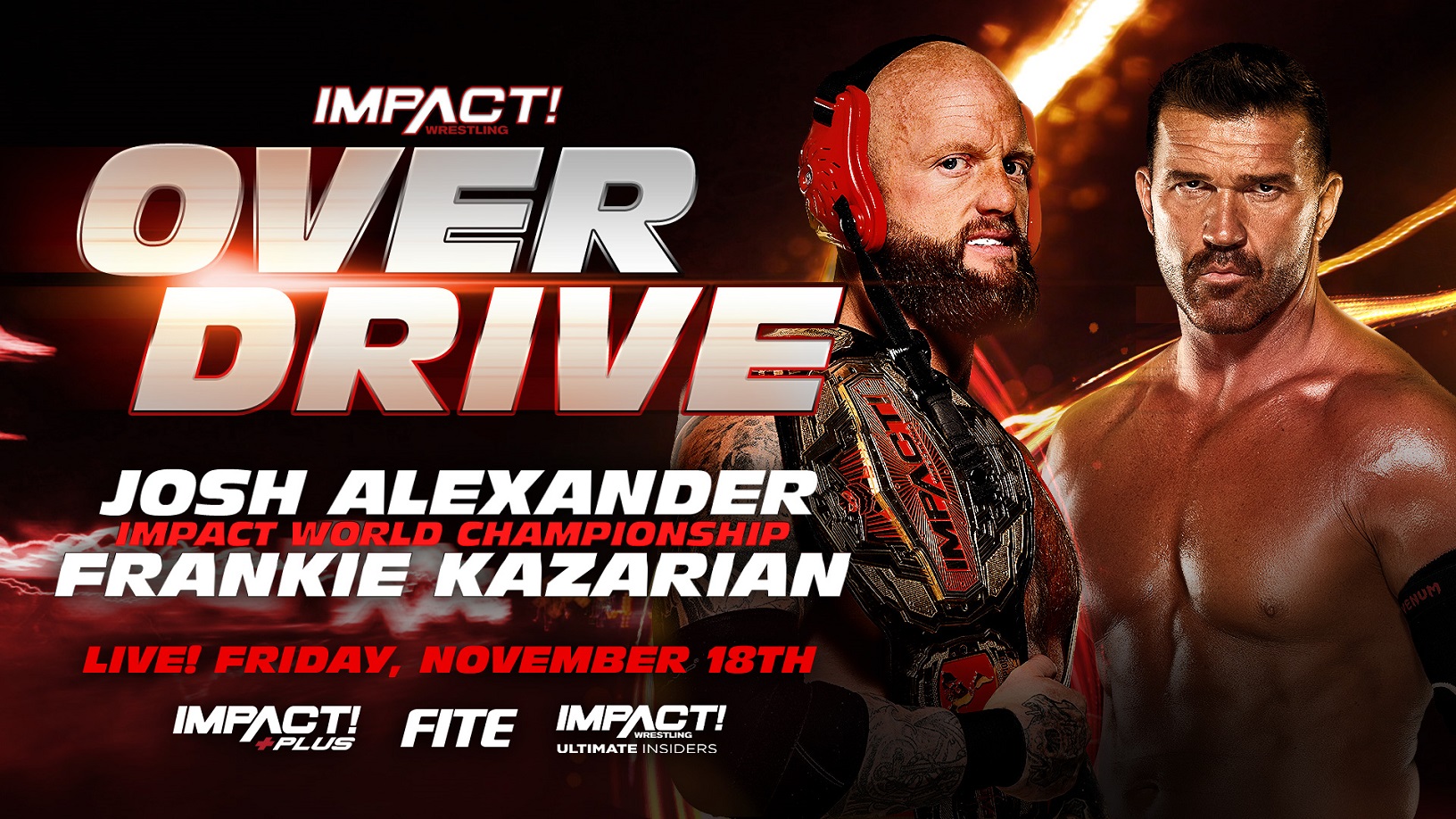 Impact Over Drive live results: Josh Alexander vs. Frankie Kazarian