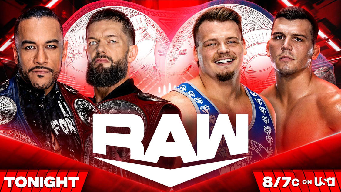 WWE Raw live results: Three title matches