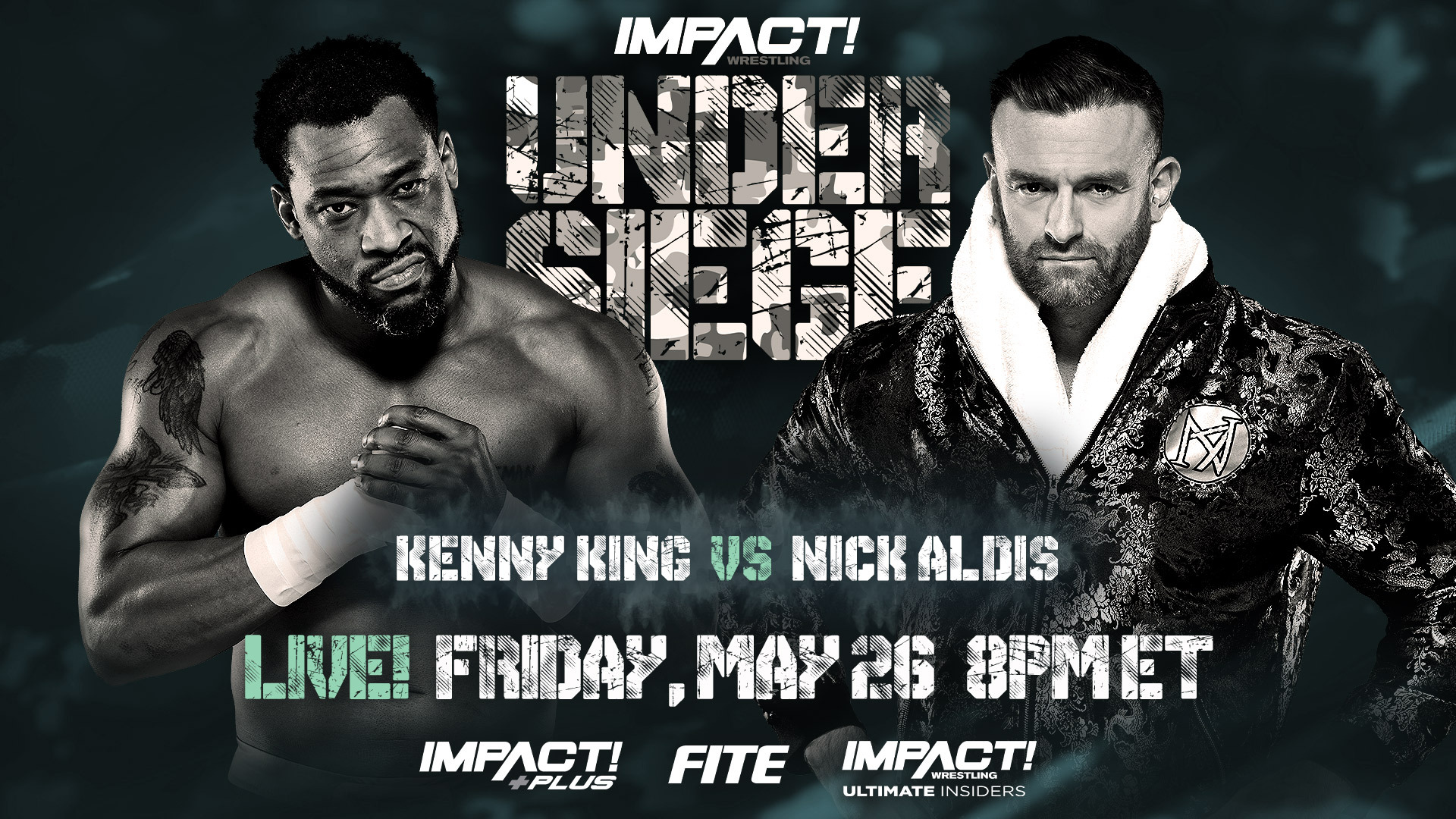 Nick Aldis vs. Kenny King added to Impact Under Siege