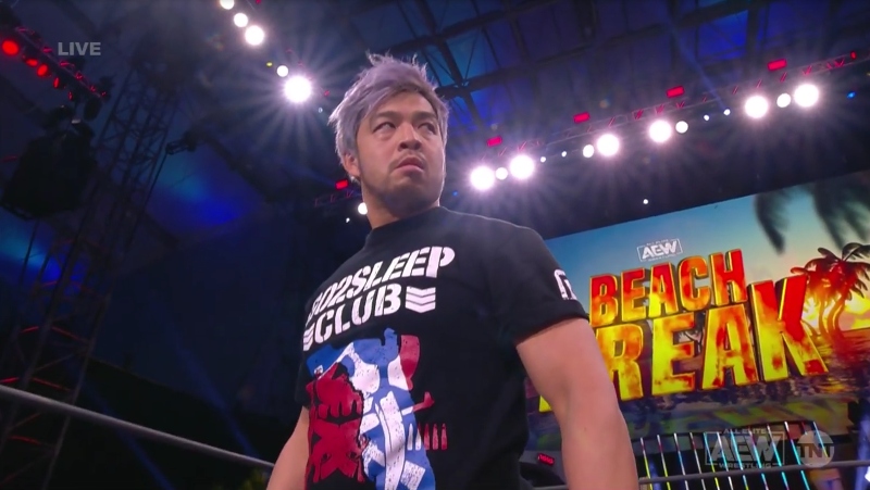 KENTA appears on AEW Dynamite, attacks Jon Moxley