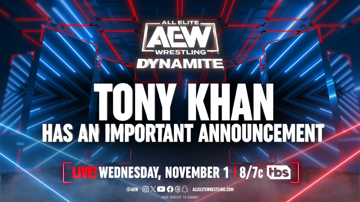 Tony Khan to make ‘important announcement’ on AEW Dynamite