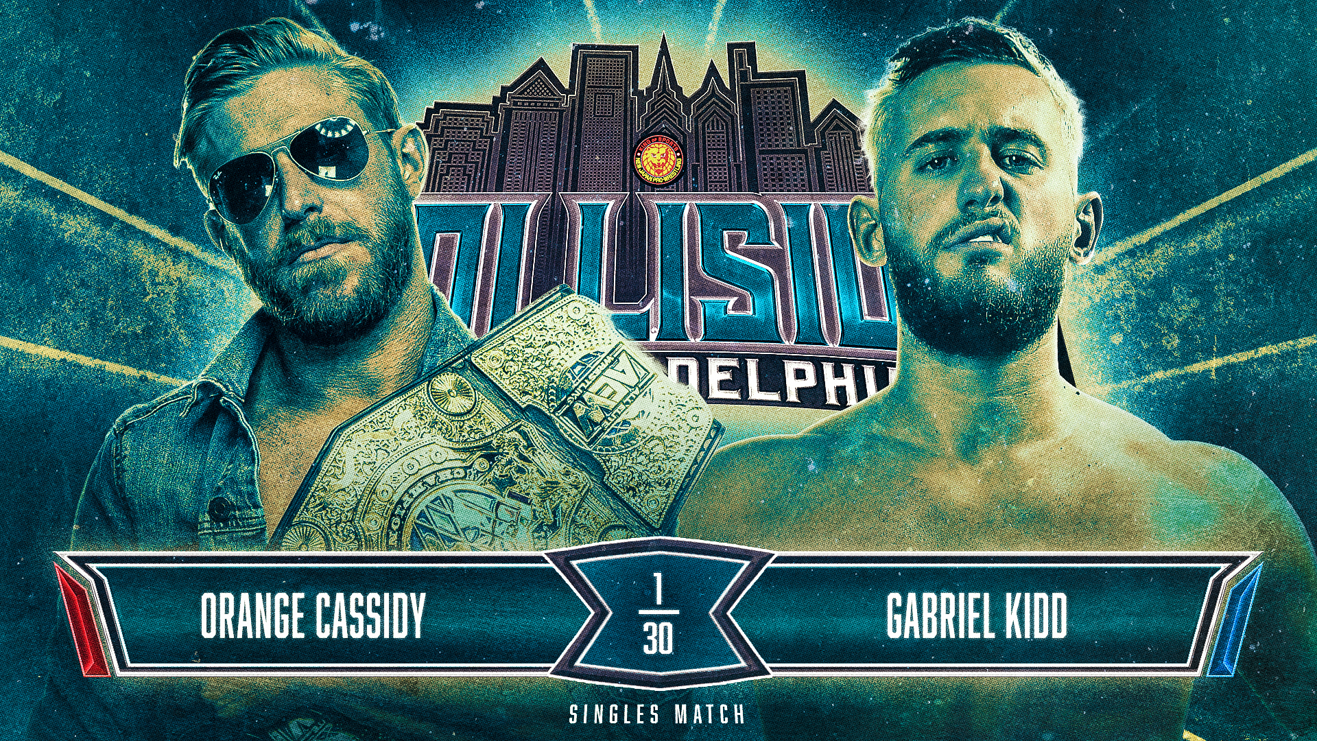 Orange Cassidy replacing Eddie Kingston at NJPW Collision in Philadelphia
