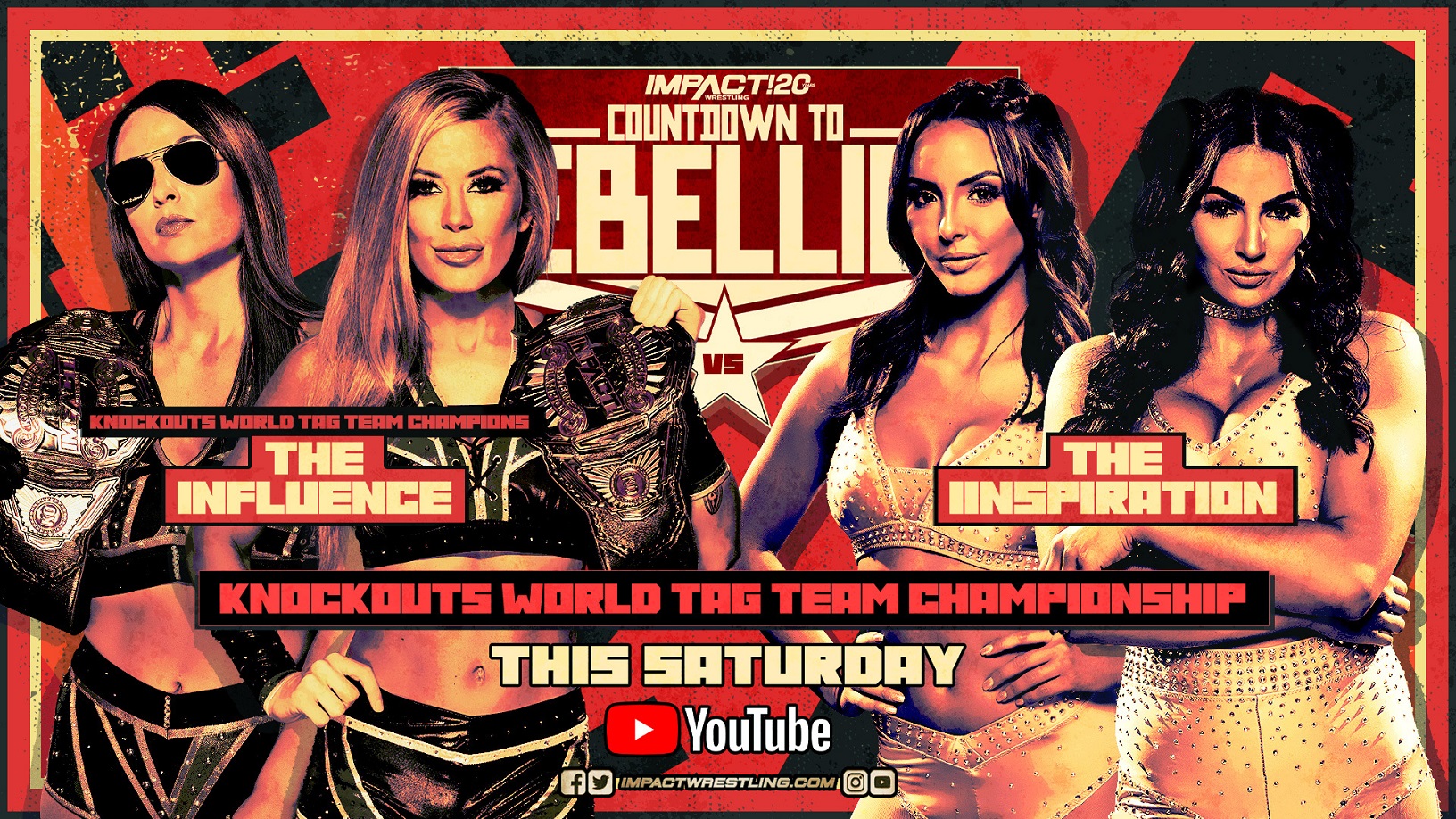 Knockouts Tag Team title match set for Impact Rebellion pre-show