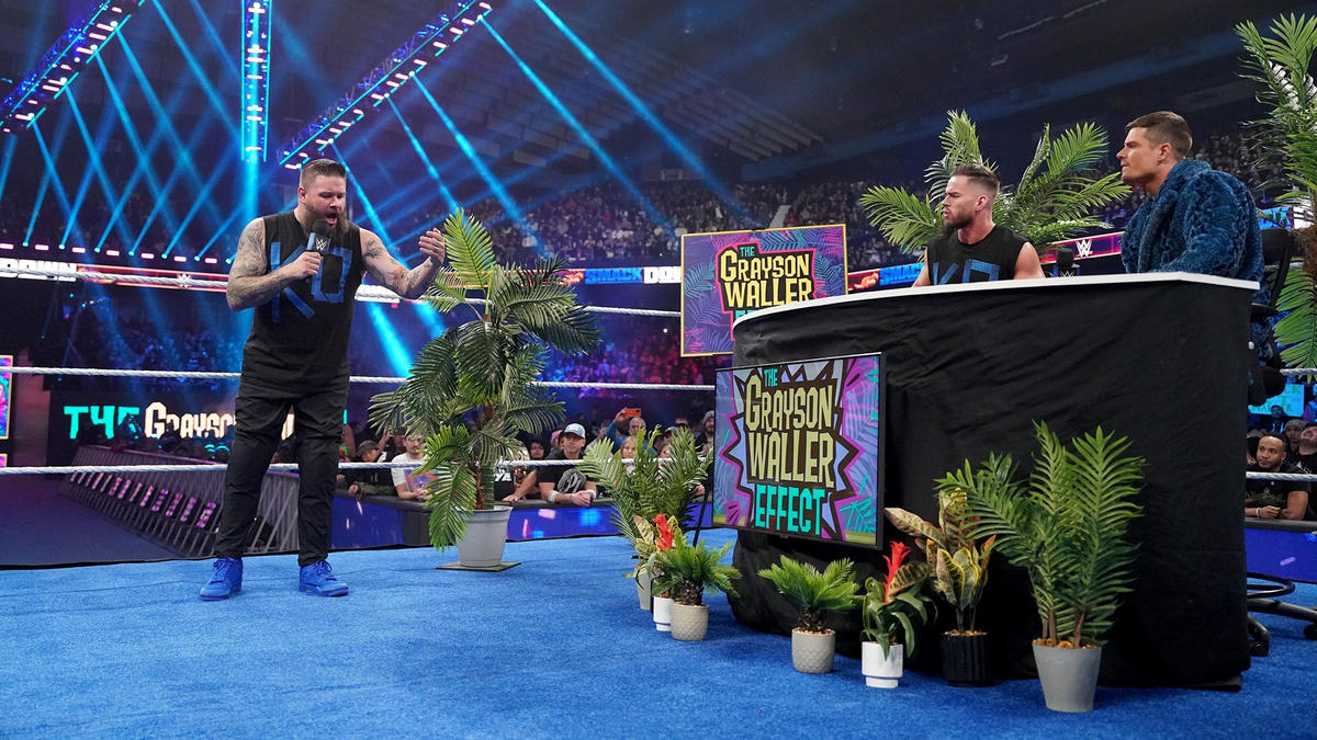Kevin Owens vs. Grayson Waller announced for WWE SmackDown