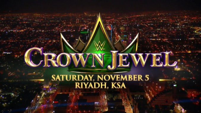 WWE announces Crown Jewel event for November 5 in Saudi Arabia