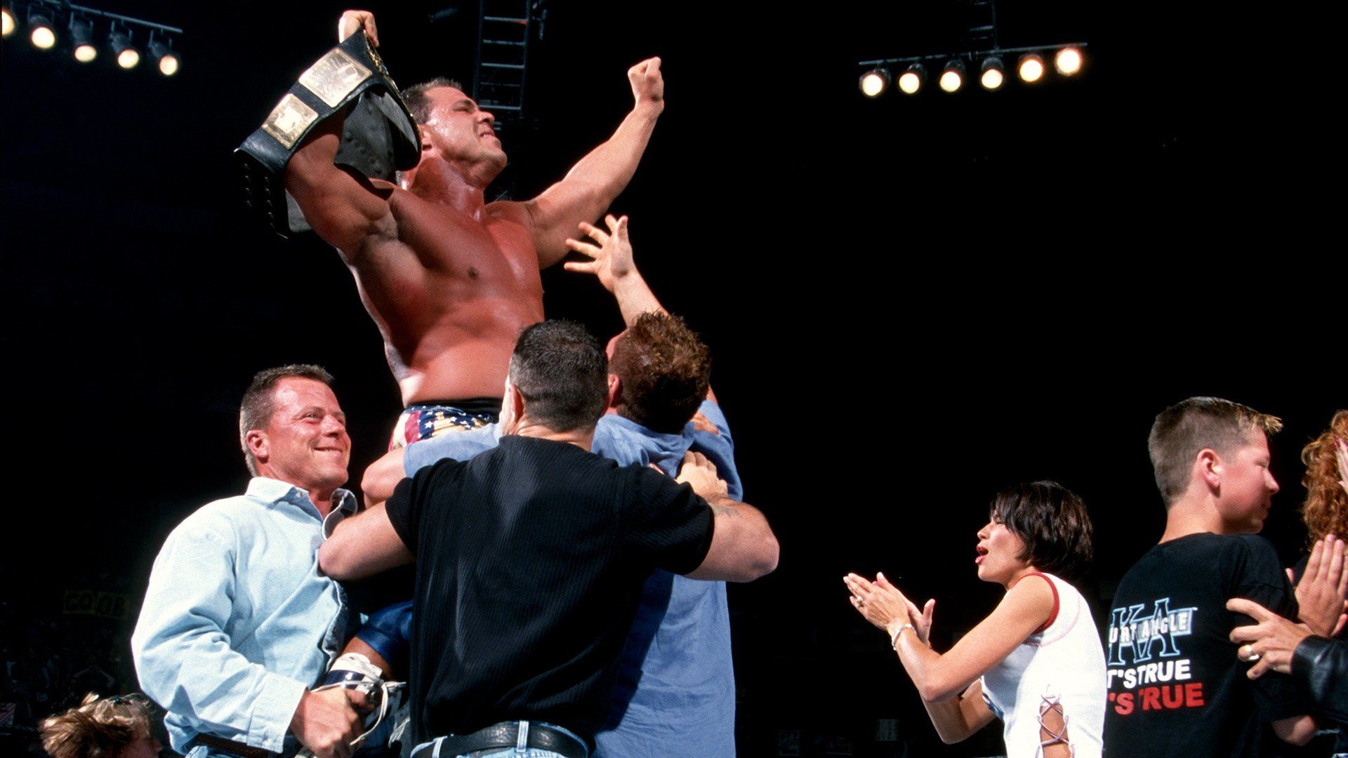 Daily Pro Wrestling History (09/23): Kurt Angle wins WWF title at Unforgiven 2001