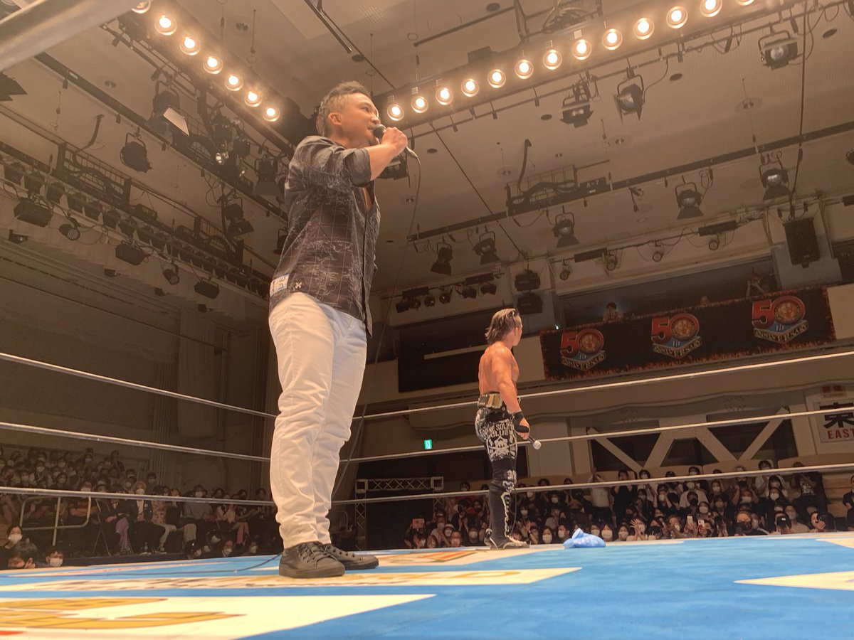 KUSHIDA returns to NJPW at New Japan Road
