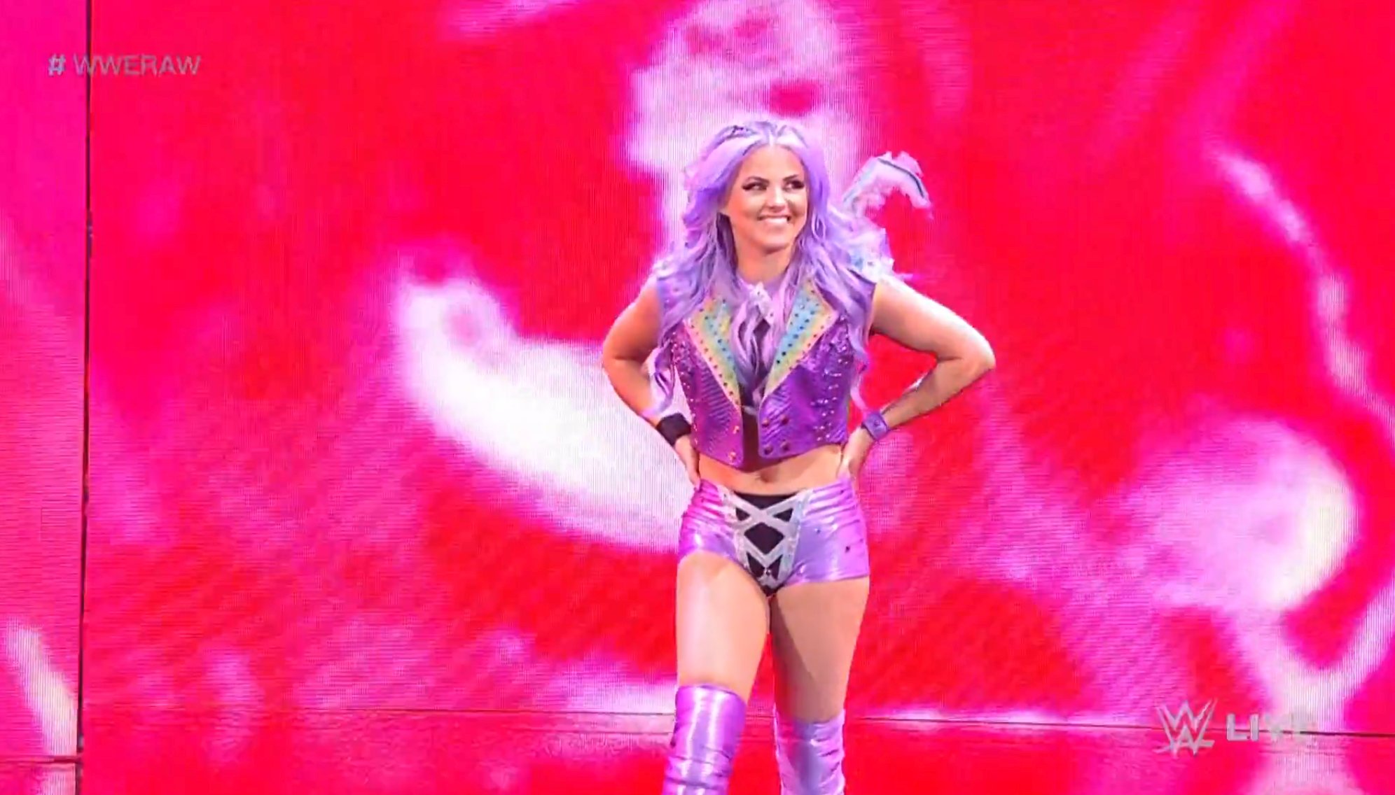 Candice LeRae returns to WWE on Raw