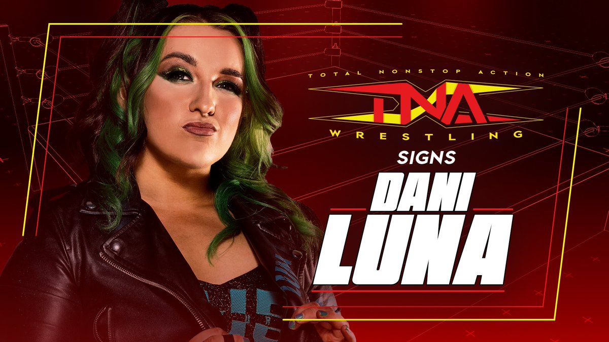 Dani Luna signs TNA Wrestling contract