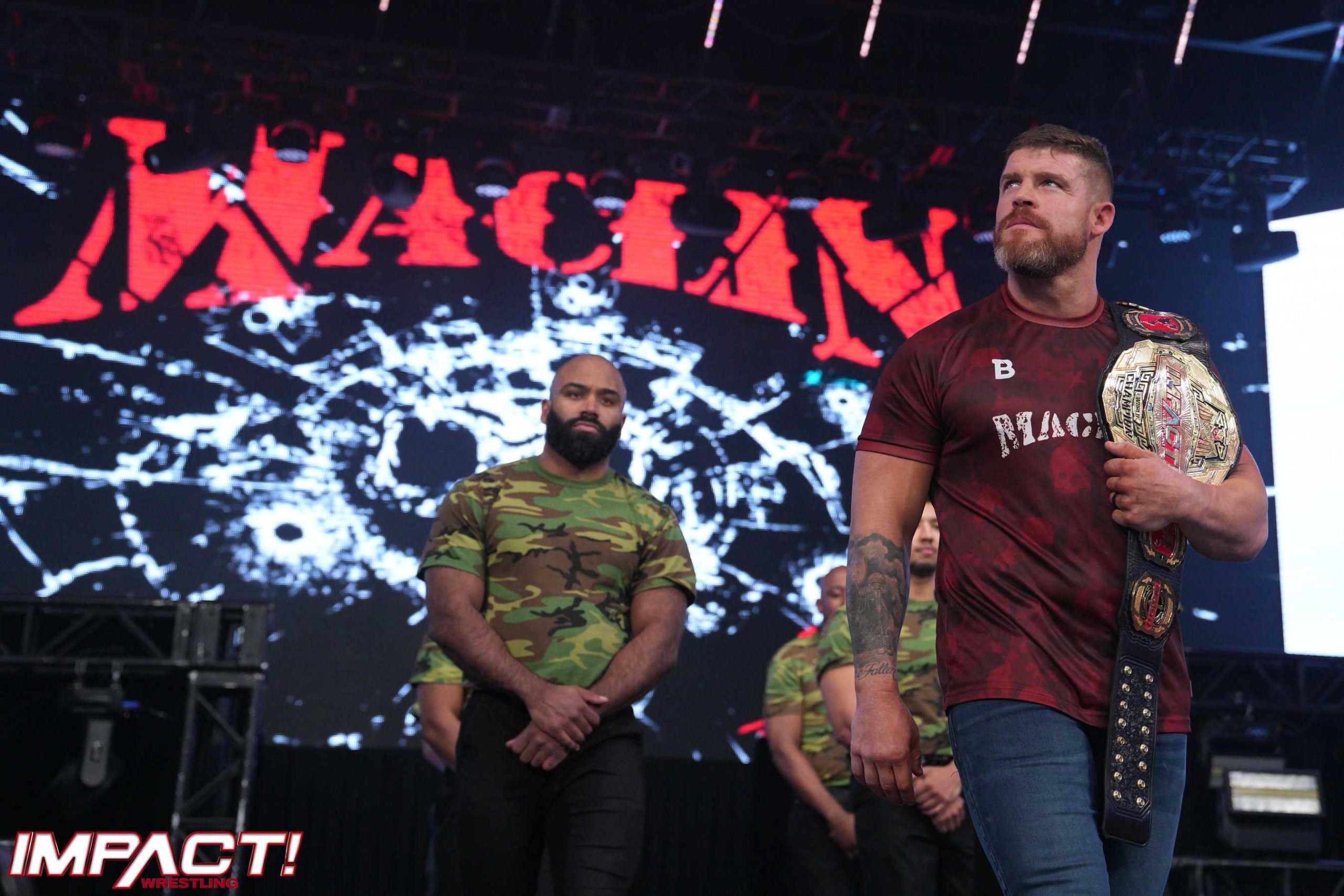 Impact Wrestling’s Steve Maclin cleared to return from injury