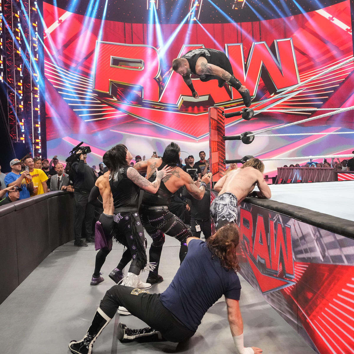 Backstage discussion took place after WWE Raw main event