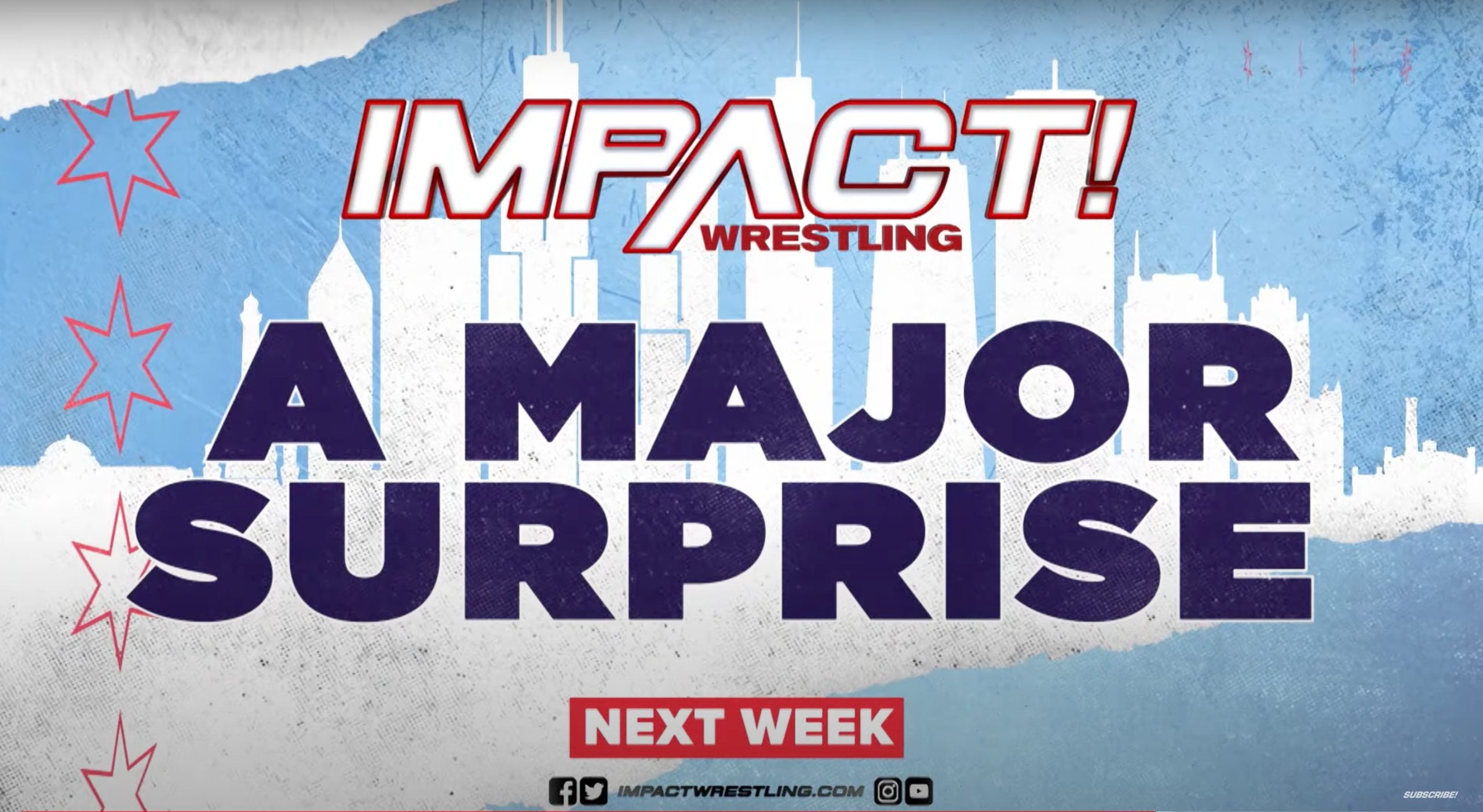 ‘Major surprise,’ three matches set for next Impact Wrestling