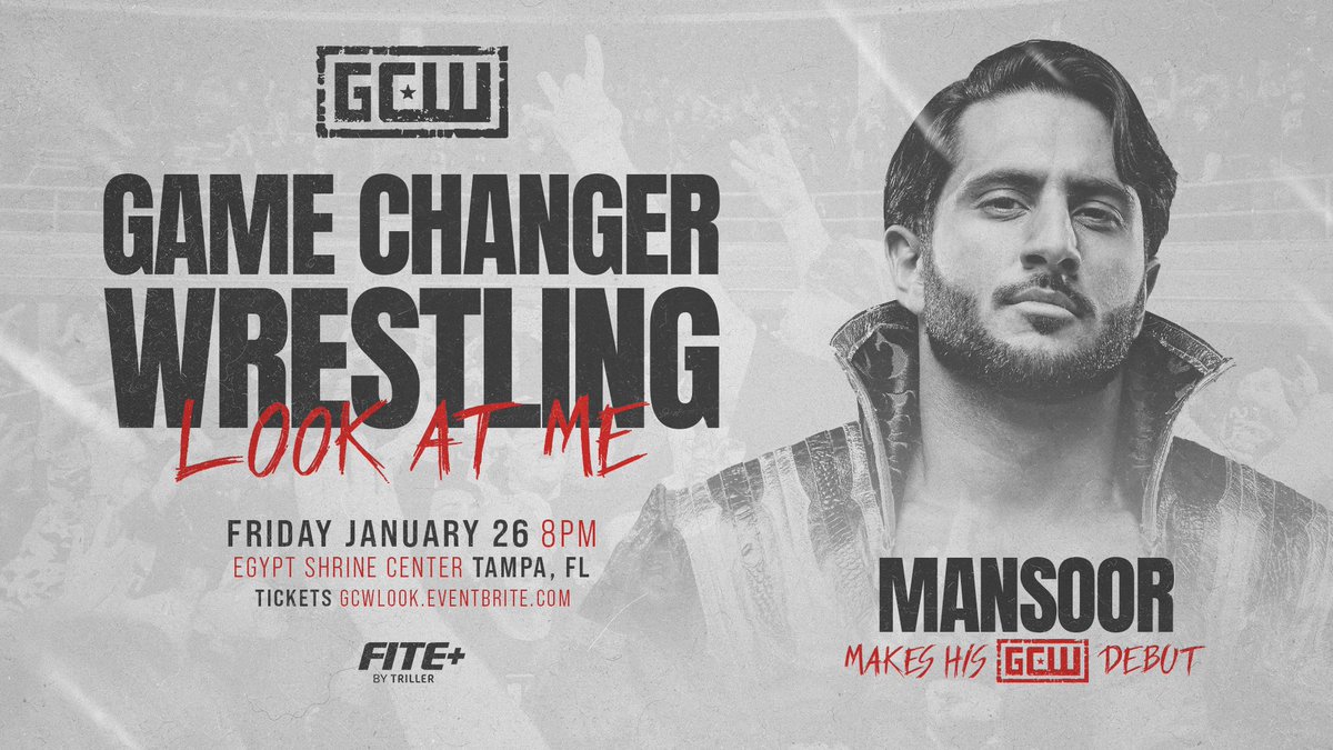 Former WWE wrestler Mansoor to make GCW debut