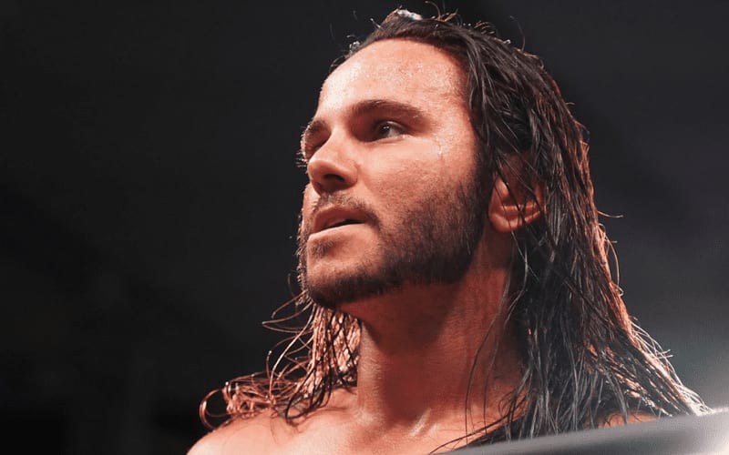 AEW’s Matt Jackson suffered partially torn biceps in Trios title three-way