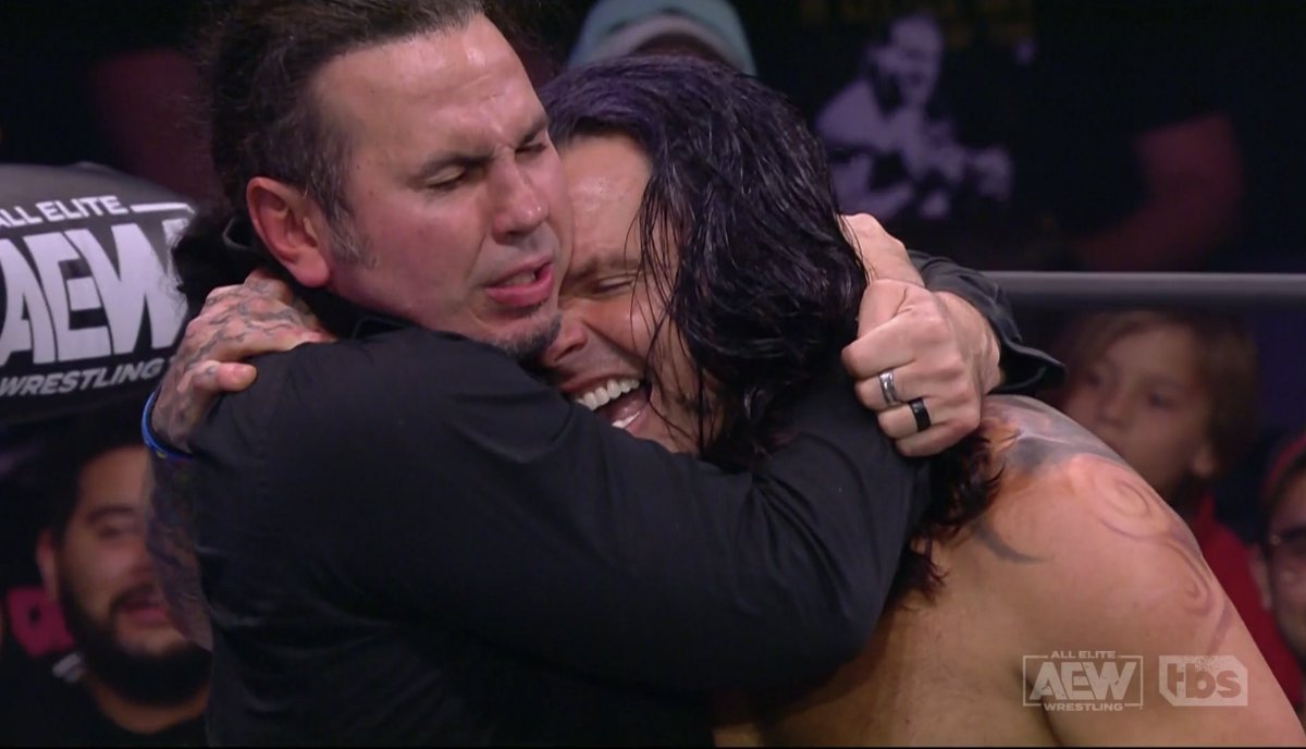 Matt Hardy reacts to Jeff Hardy’s AEW debut