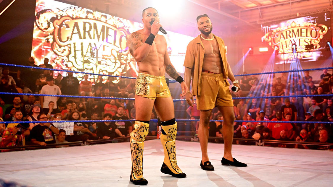 Carmelo Hayes wins North American title at NXT In Your House