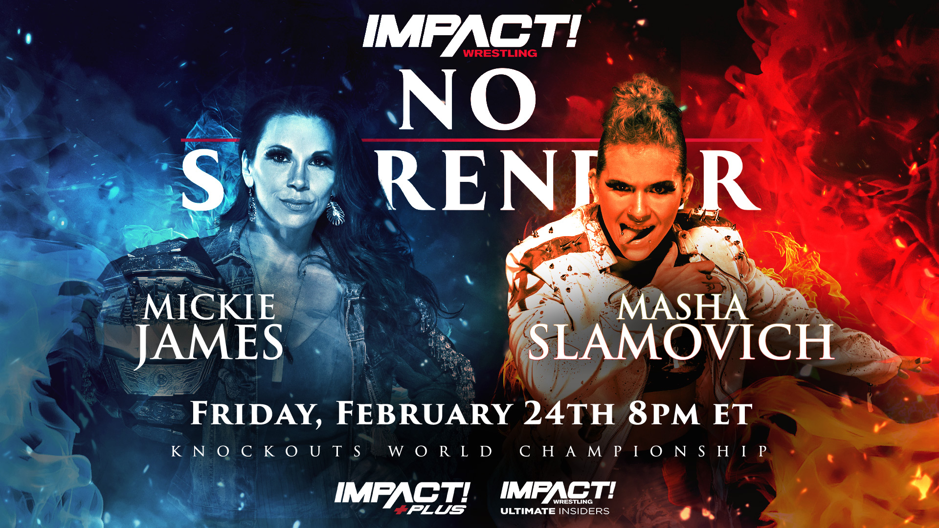 Mickie James vs. Masha Slamovich title match set for Impact No Surrender