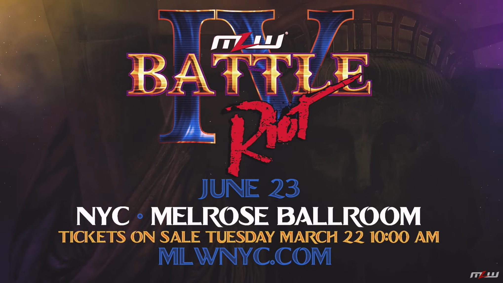 MLW Battle Riot IV announced for New York