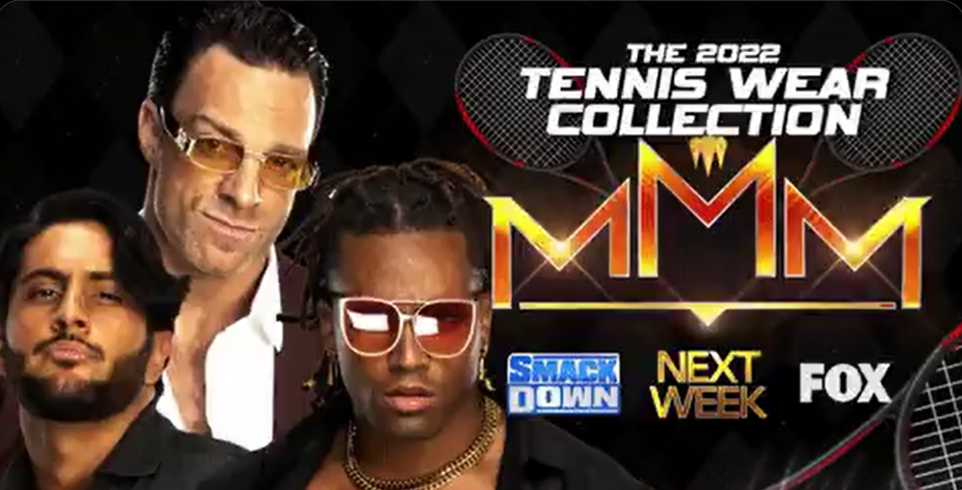 Maximum Male Models tennis wear collection announced for next week’s WWE SmackDown