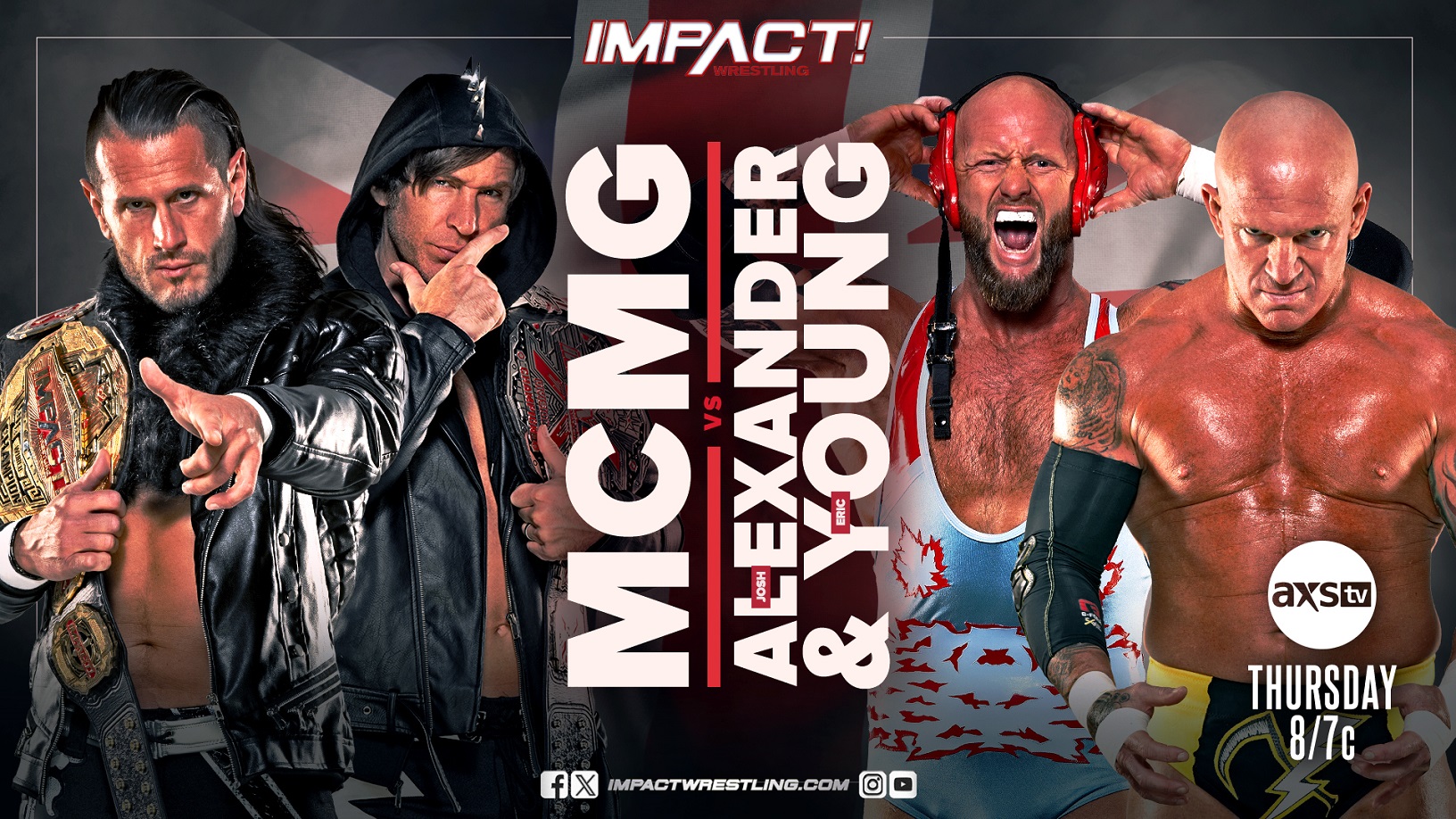 Impact Wrestling live results: Motor City Machine Guns vs. Alexander & Young