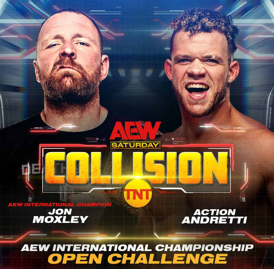 Jon Moxley International title defense added to AEW Collision