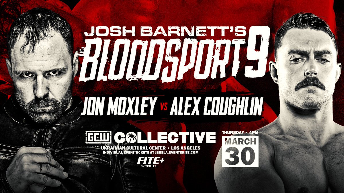Jon Moxley gets new opponent for Josh Barnett’s Bloodsport 9