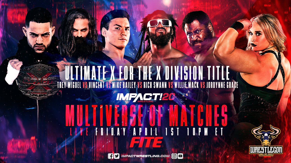 Impact announces Ultimate X participants for Multiverse of Matches