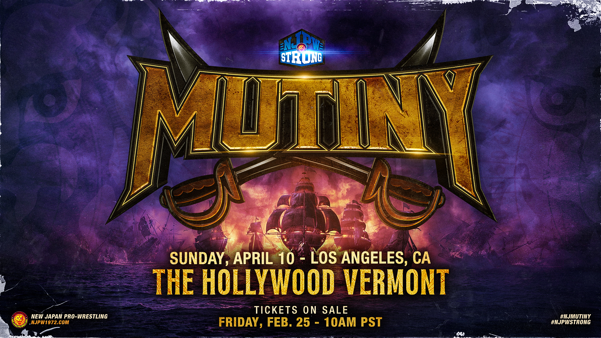 NJPW Strong: Mutiny taping announced for Los Angeles