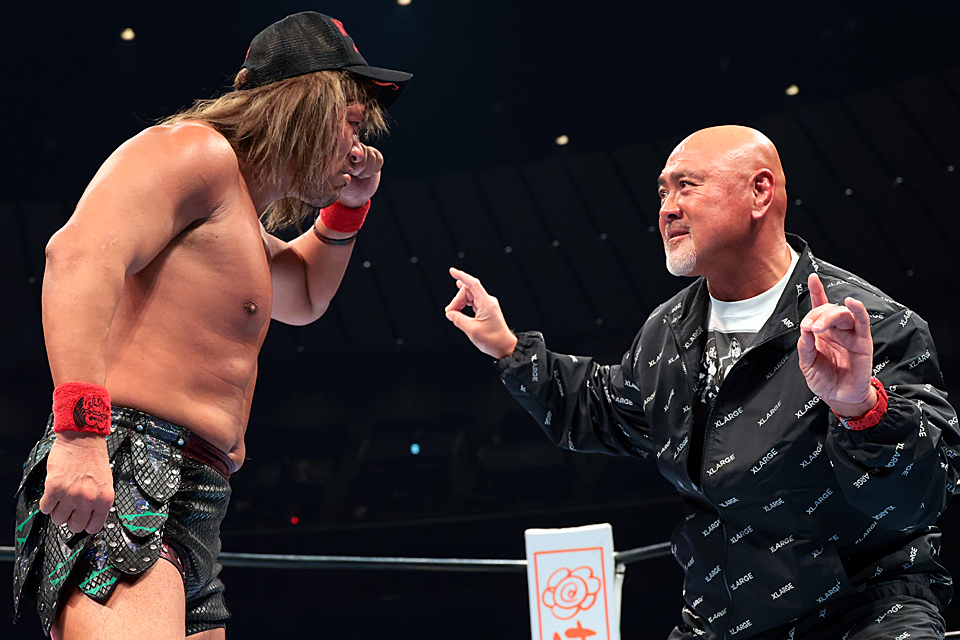 NOAH’s Keiji Mutoh vacates GHC Tag Team titles due to hip injury