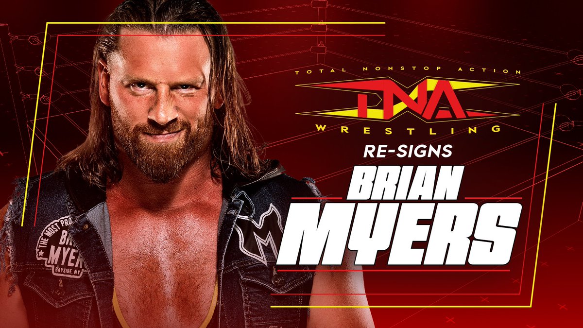 Brian Myers re-signs with TNA Wrestling
