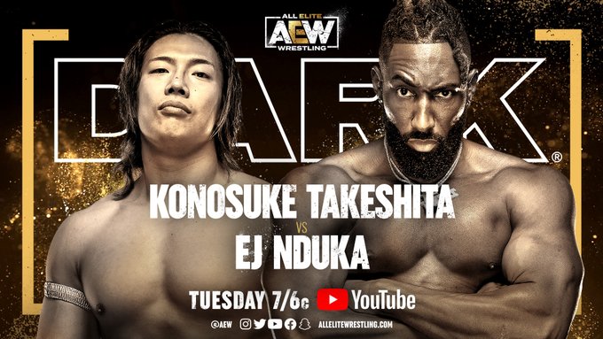 EJ Nduka making AEW Dark debut against Konosuke Takeshita