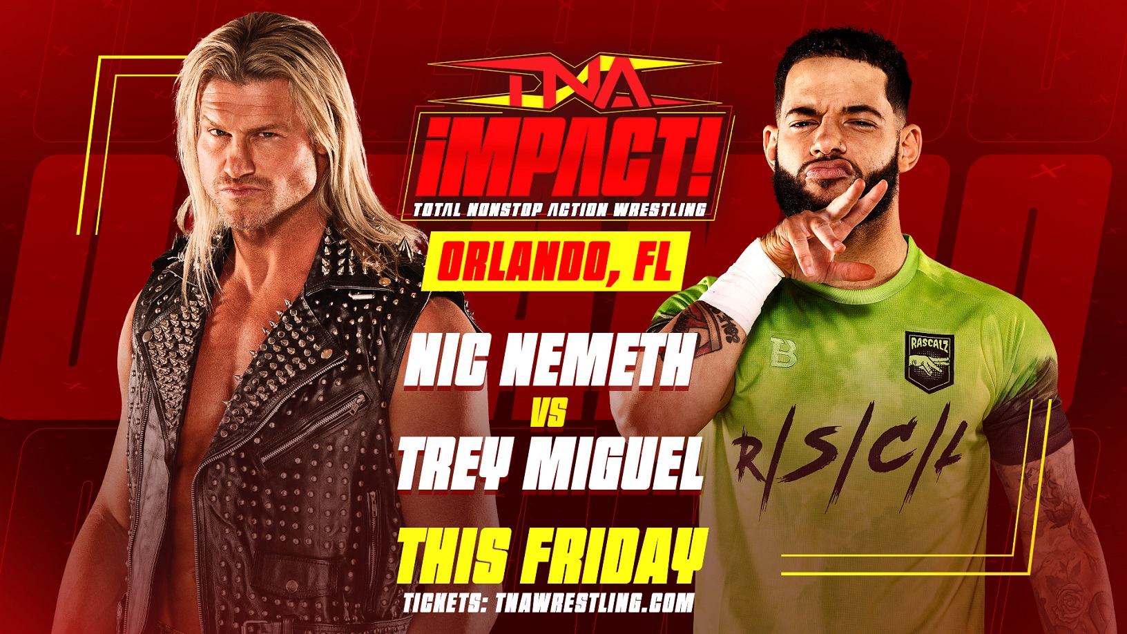 TNA Wrestling TV taping spoilers: Nic Nemeth vs. Trey Miguel