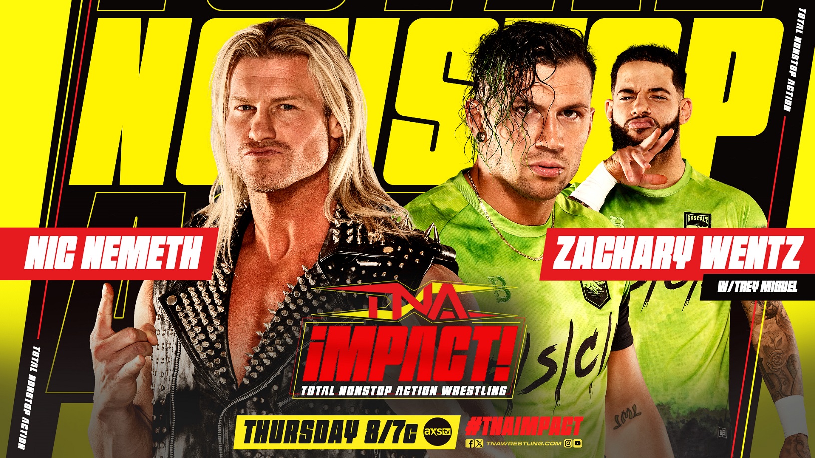 TNA Impact live results: Nic Nemeth in-ring debut, Kazuchika Okada trios bout