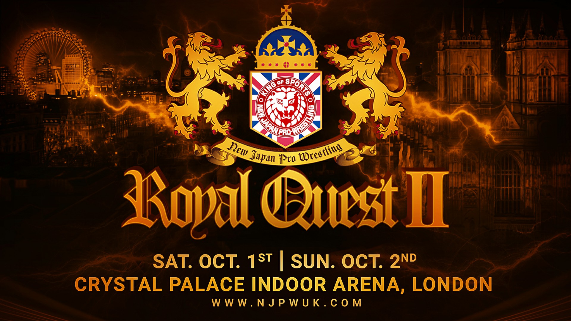 NJPW returning to United Kingdom for Royal Quest II