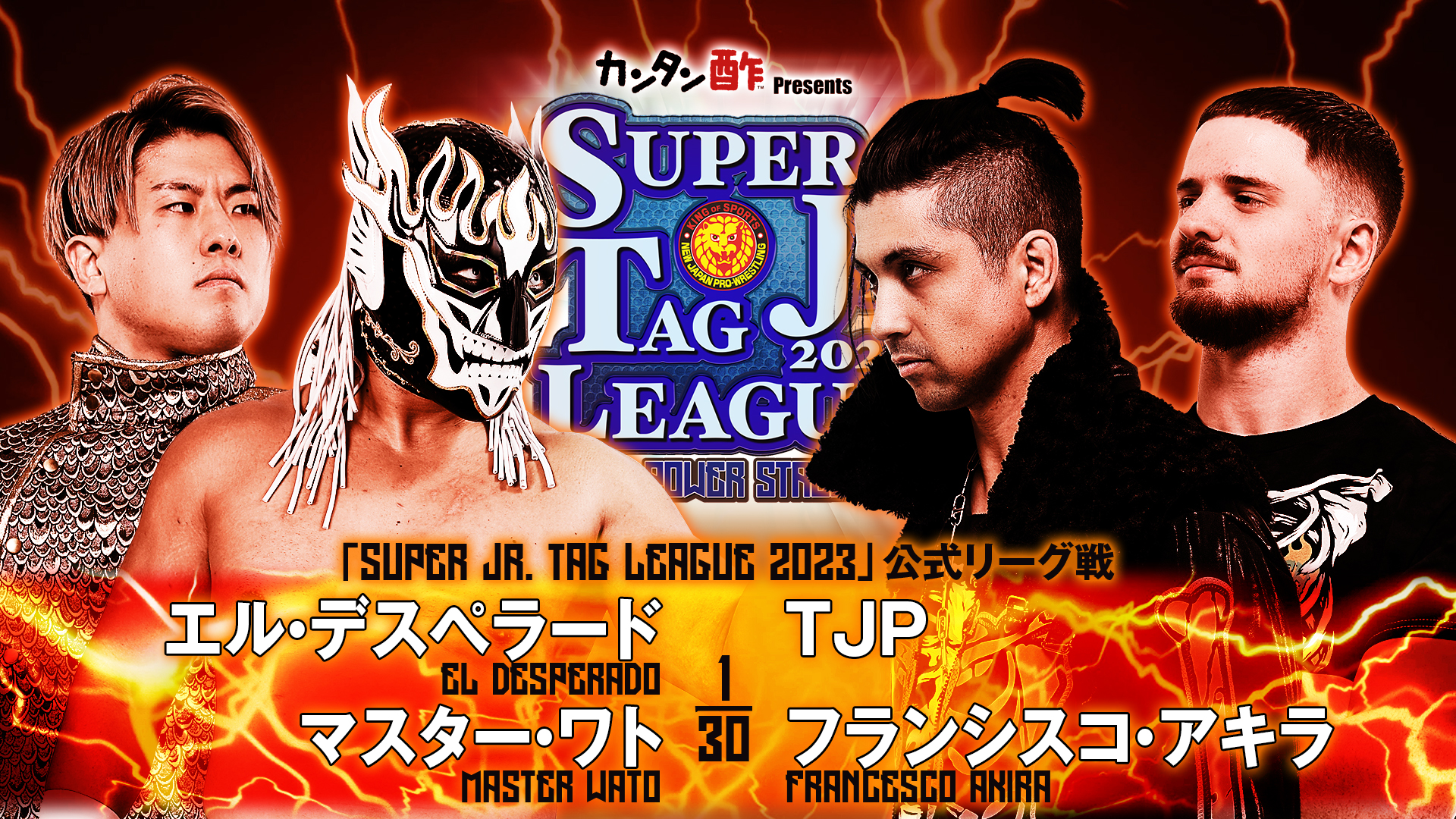 NJPW Super Junior Tag League night seven results, updated standings