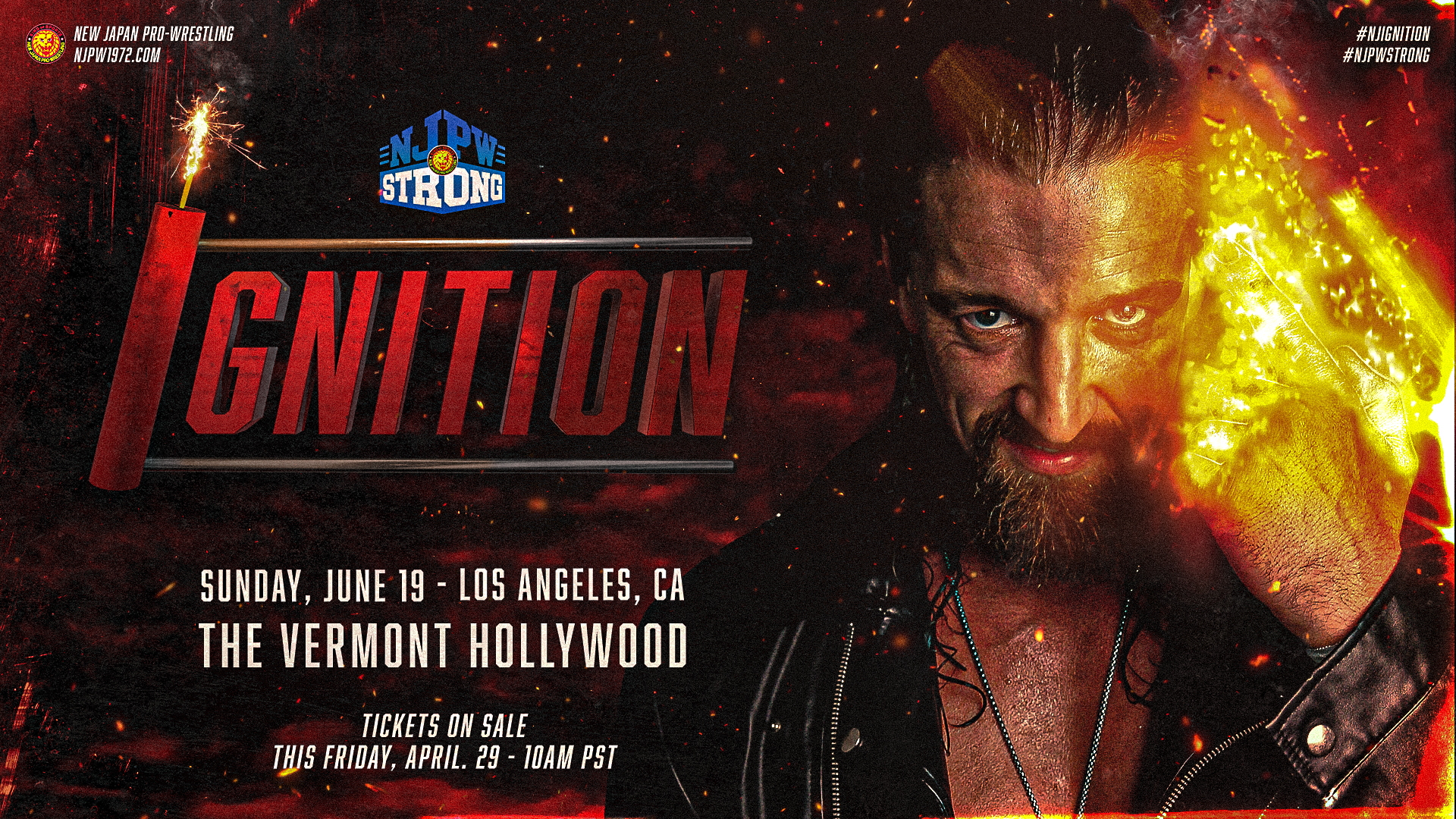 NJPW Strong announces Ignition tapings for June