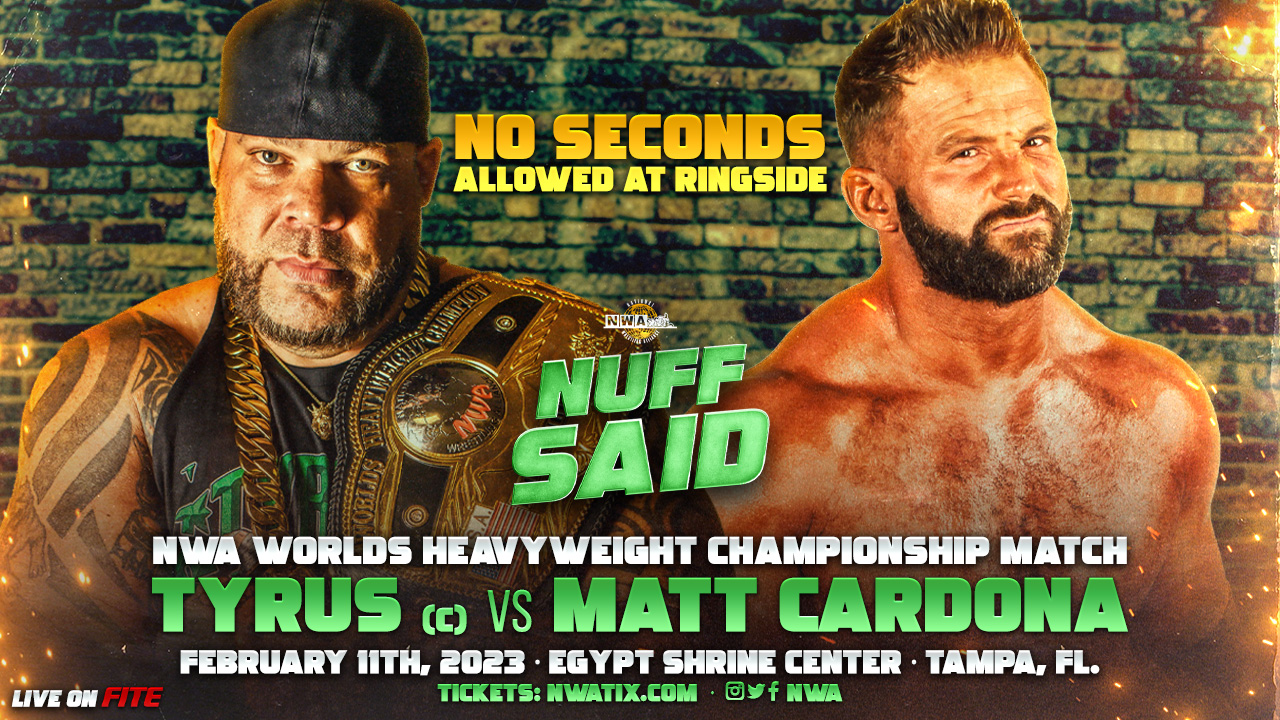 New stipulation added to World title match at NWA Nuff Said
