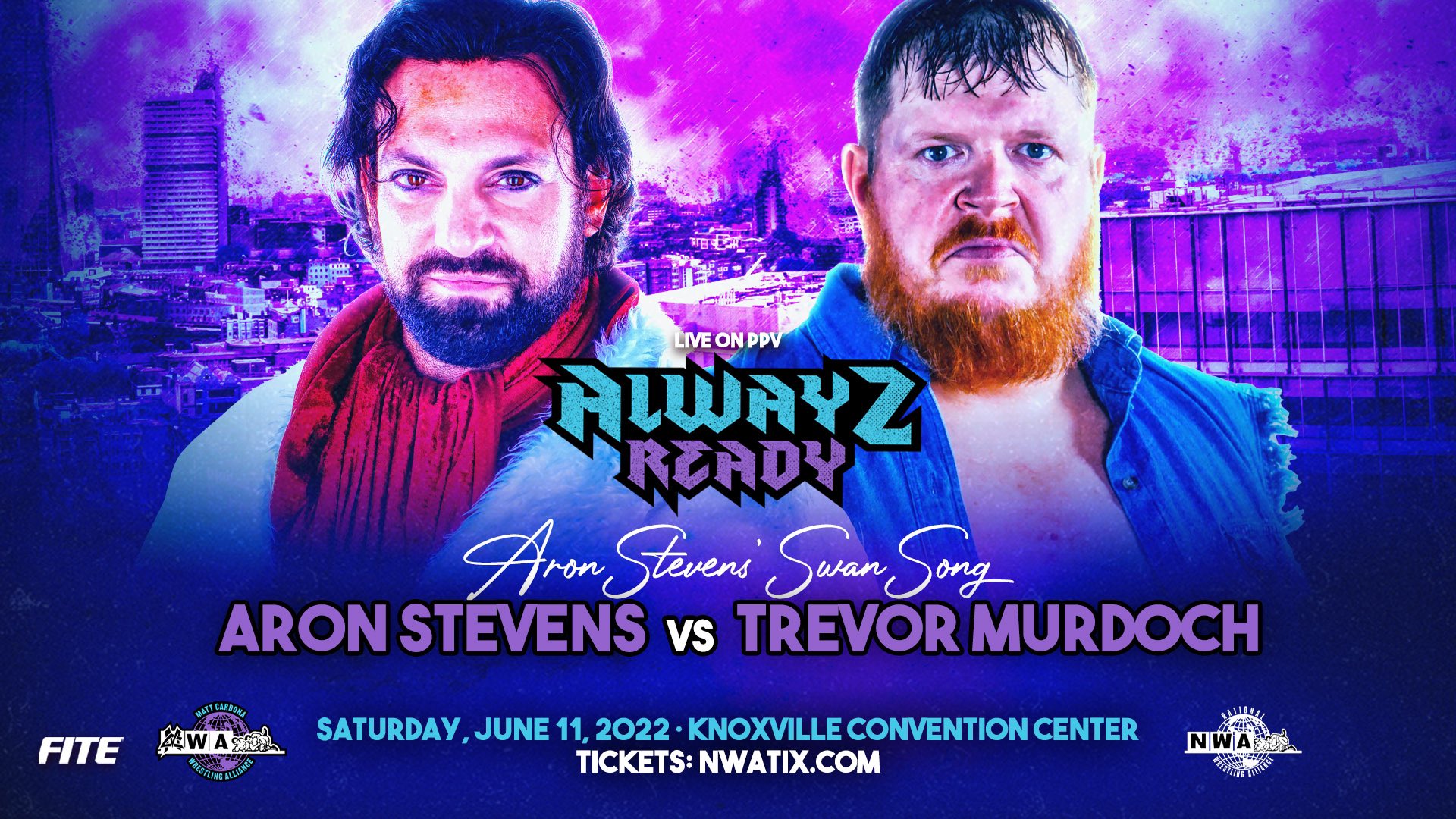 Aron Stevens’ ‘Swan Song’ announced for NWA Alwayz Ready