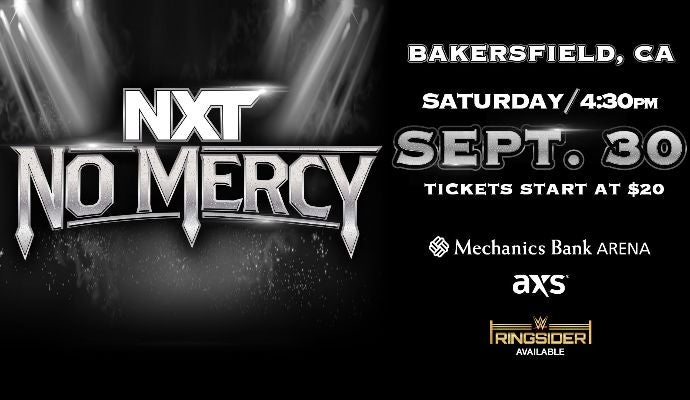 WWE announces NXT No Mercy for September
