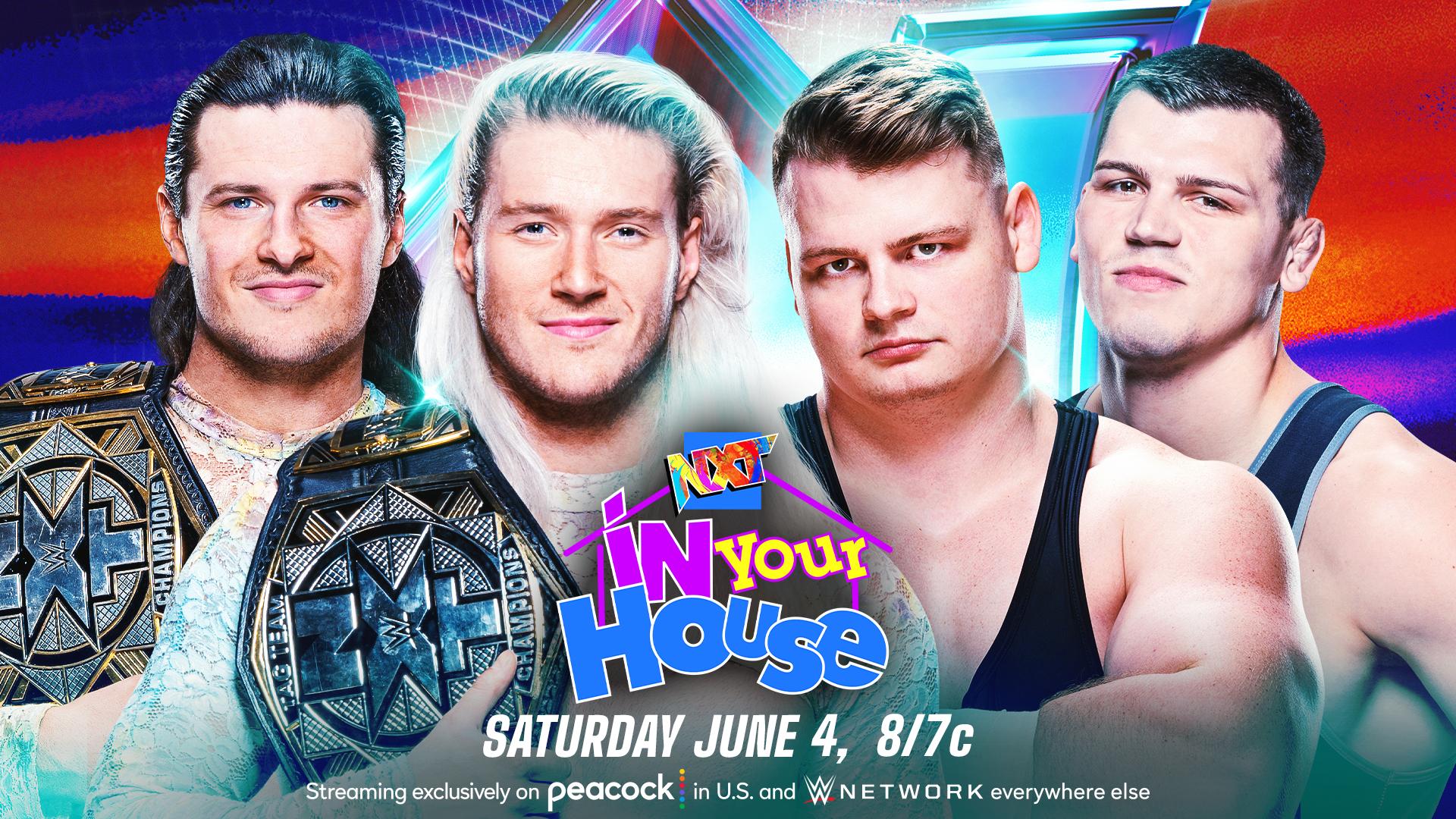 Tag Team title match announced for NXT In Your House