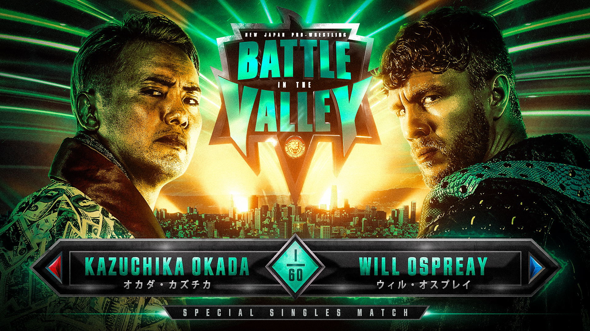 NJPW Battle in the Valley live results: Okada vs. Ospreay, Moxley vs. Shingo