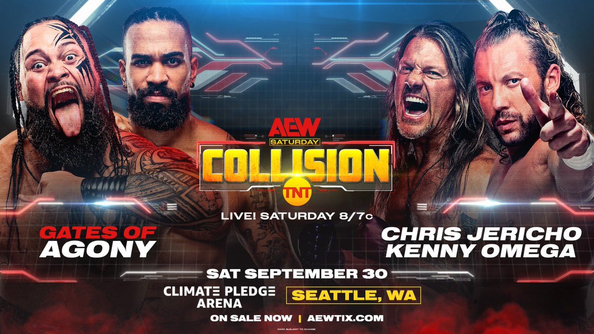 Kenny Omega & Chris Jericho to team up on AEW Collision