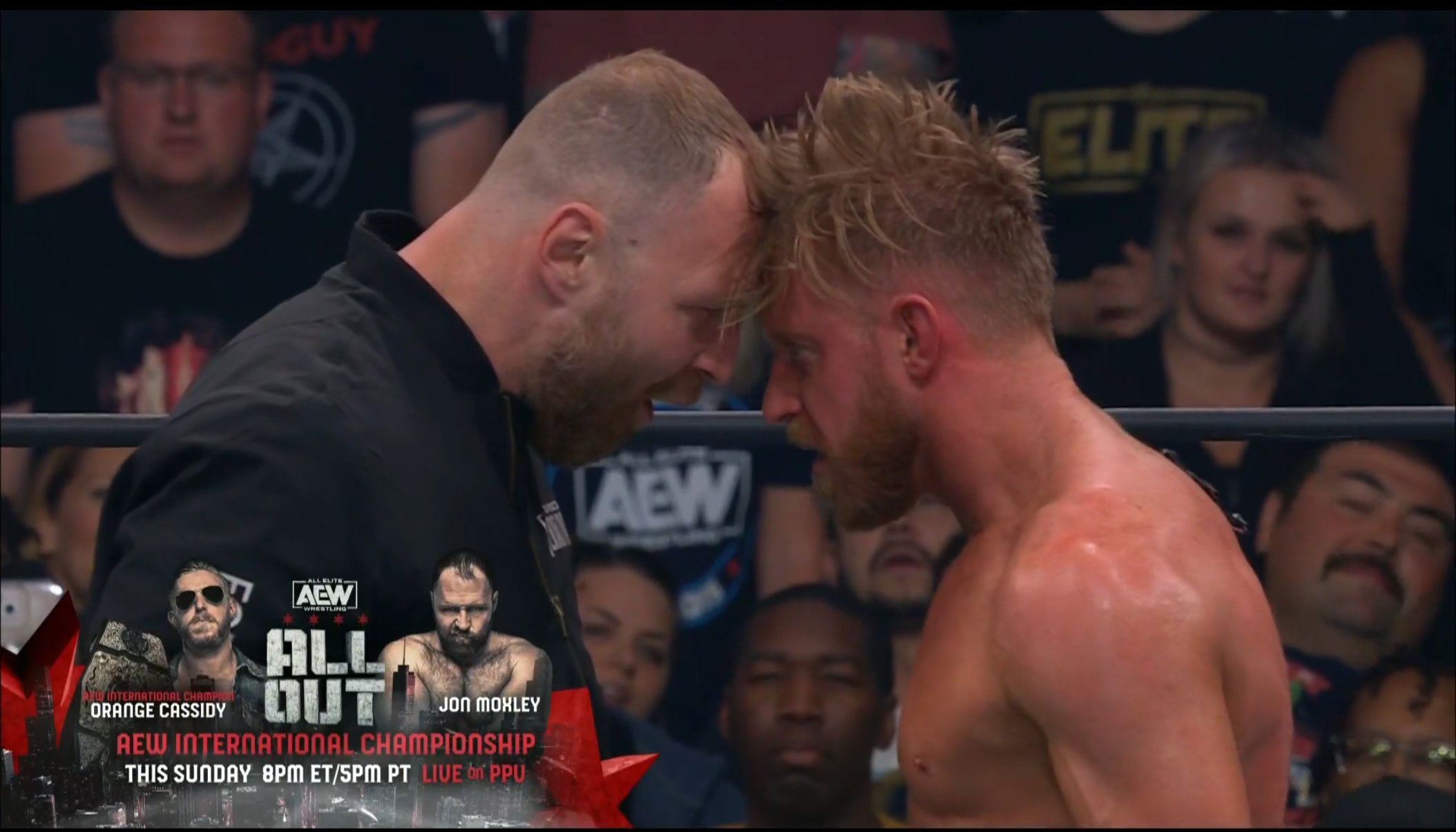 Orange Cassidy vs. Jon Moxley official for AEW All Out