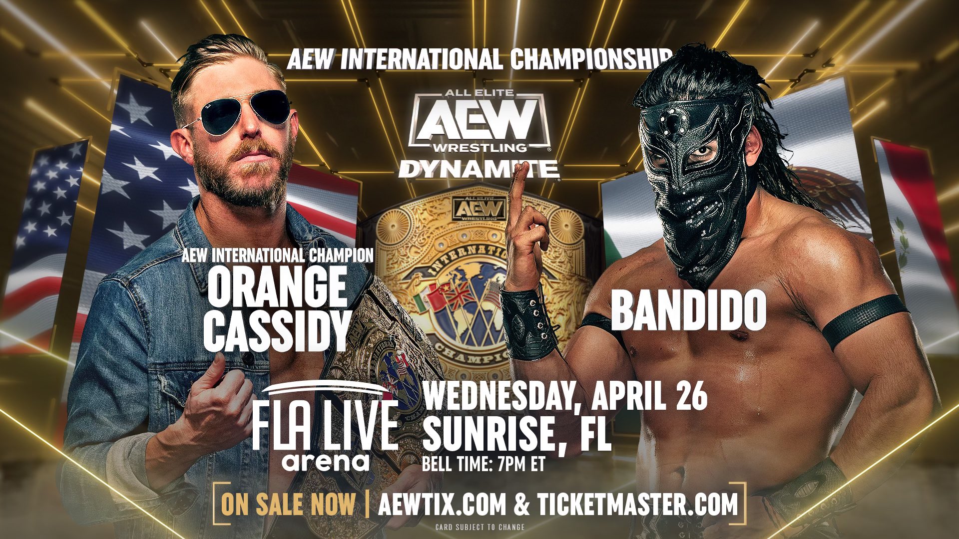 Orange Cassidy vs. Bandido set for AEW Dynamite