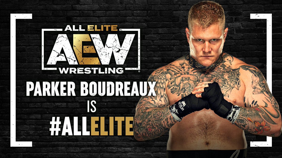Parker Boudreaux signs contract with AEW