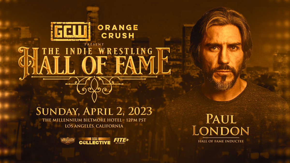 Paul London announced for GCW Indie Wrestling Hall of Fame