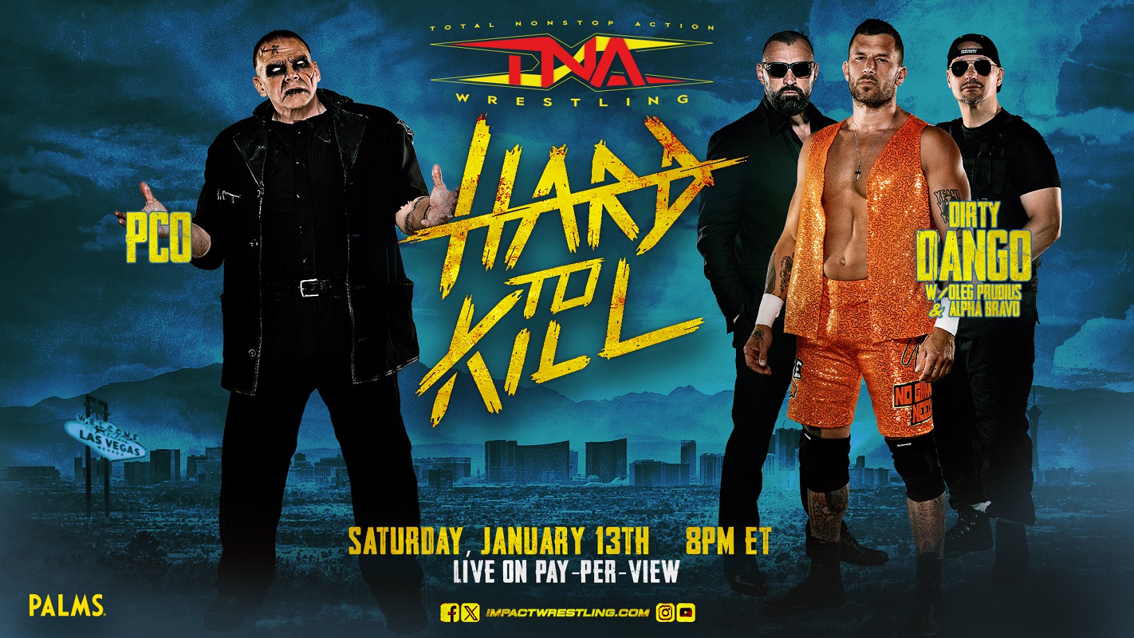 PCO vs. Dirty Dango added to TNA Hard to Kill
