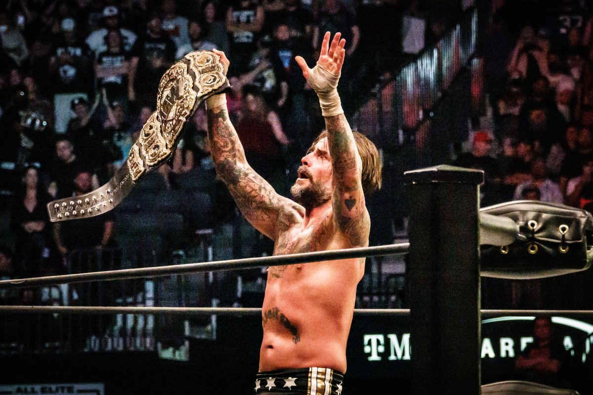 CM Punk wins AEW World title at Double or Nothing