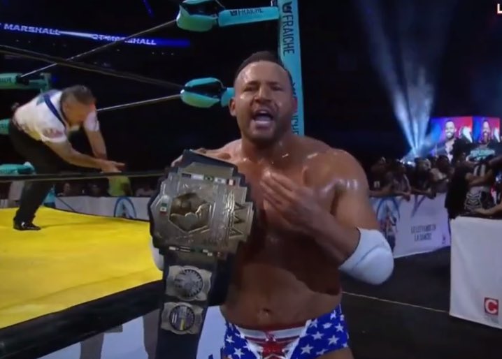 AEW’s QT Marshall wins Latin American title at AAA Triplemania XXXI Mexico City